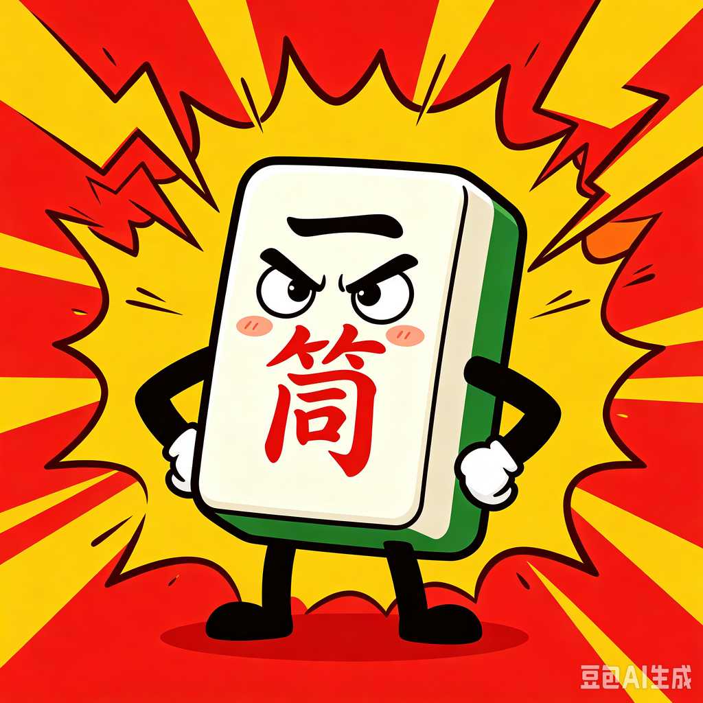 hand painted mahjong tiles