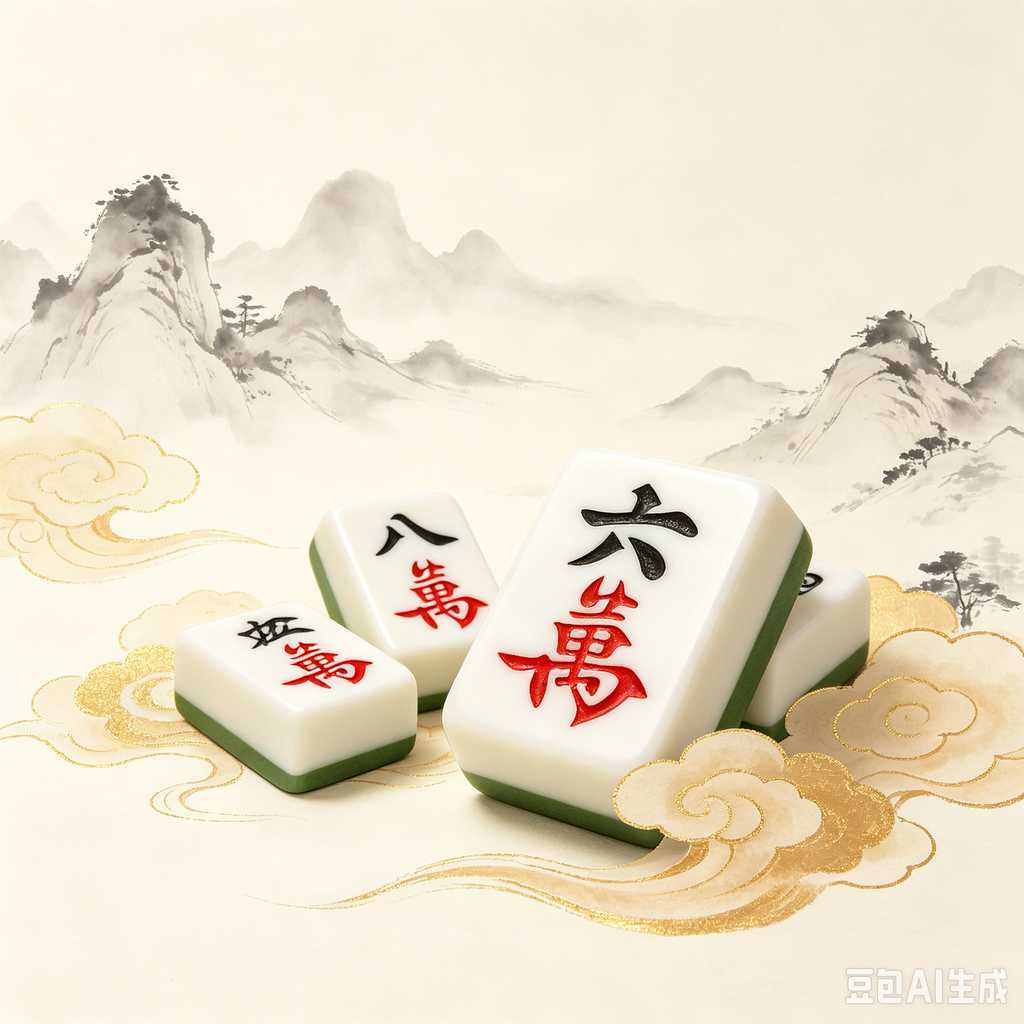 real acrylic mahjong tiles