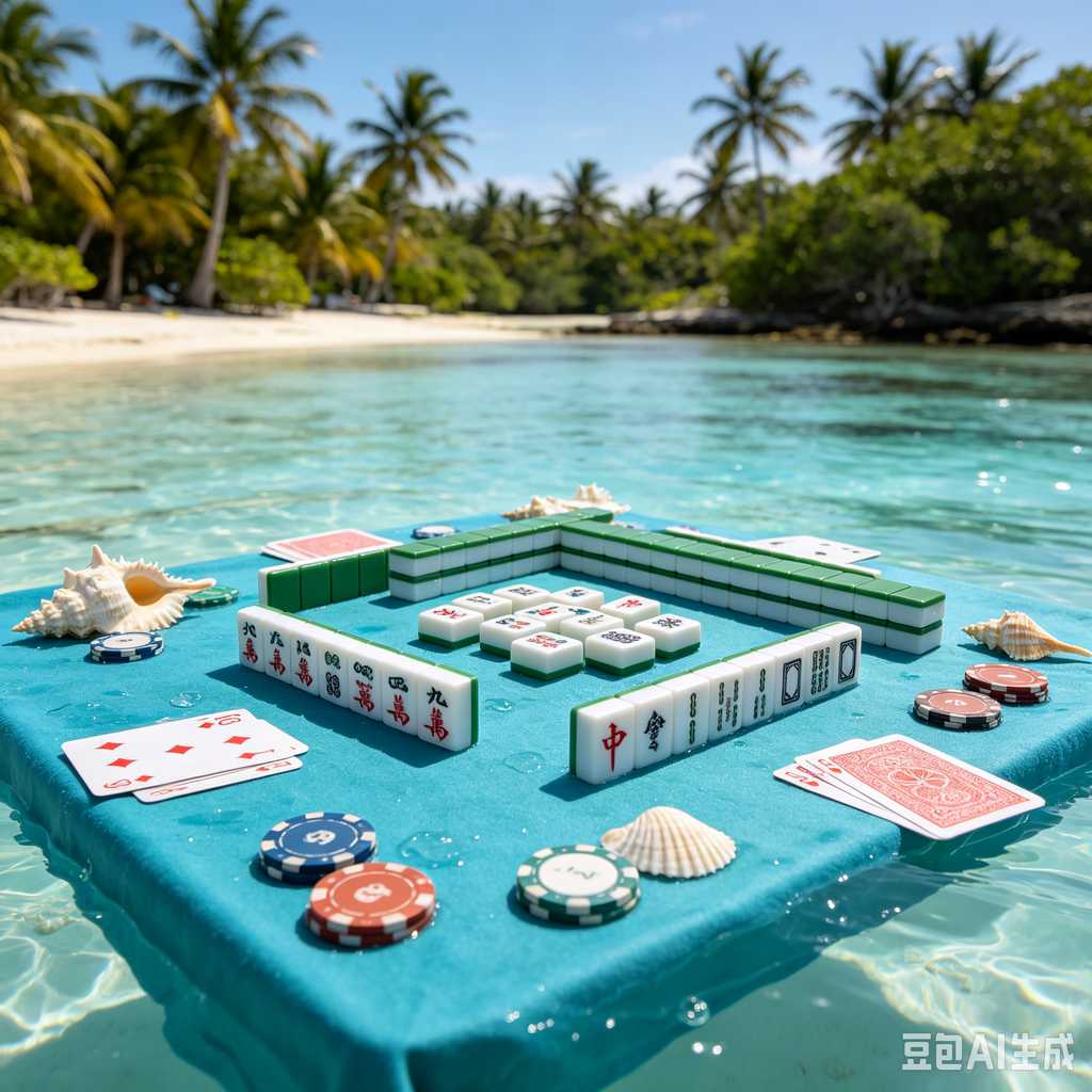floral design mahjong set